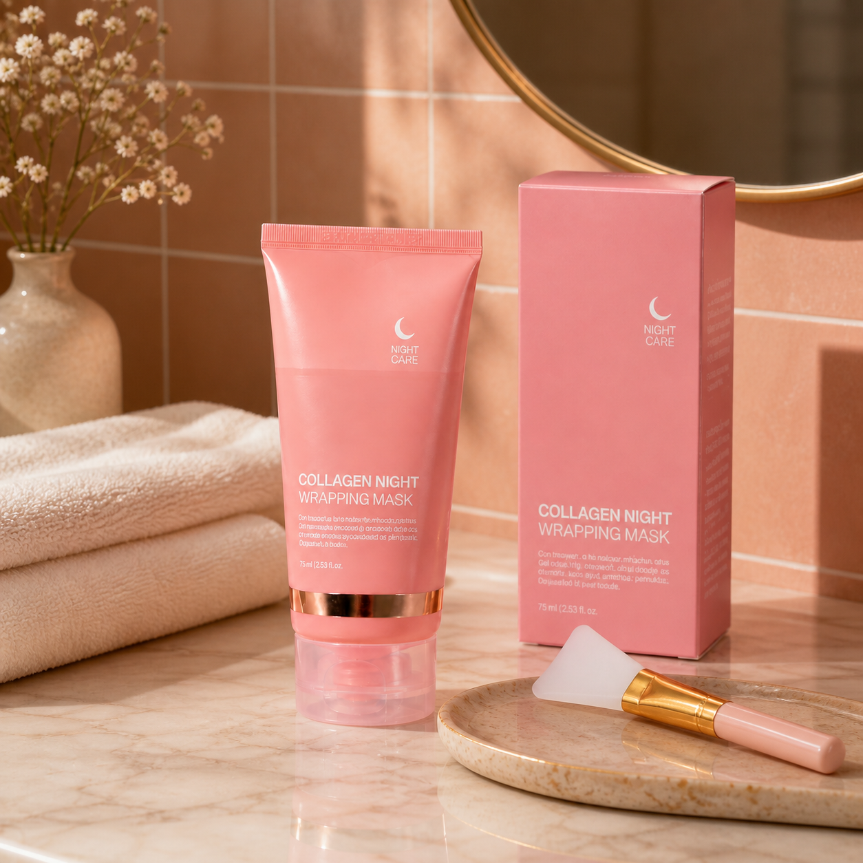 Mascarilla de Colágeno — Piel Hidratada y Luminosa